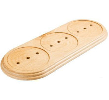 ПОДЛОЖКА ТРЕХМЕСТНАЯ "ЭЛЕГАНТ" БЕЗ ТОНИРОВКИ